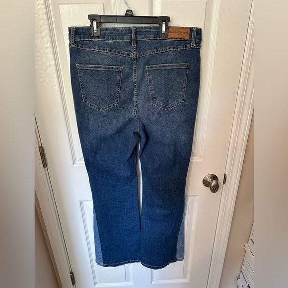 Marc New York Two Tone Retro Style Denim Jeans Size 14 - Picture 4 of 5